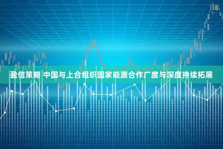 盈信策略 中国与上合组织国家能源合作广度与深度持续拓展